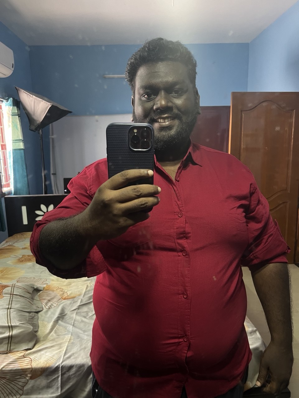 Venkat before — 135 kg